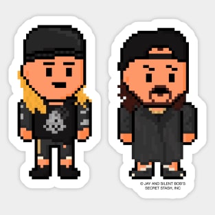 Crave Not These Things in 1995 Pixel Jay and Silent Bob Sticker